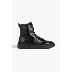 Fallon leather high-top sneakers