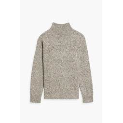 Charlie merino wool and alpaca-blend turtleneck sweater
