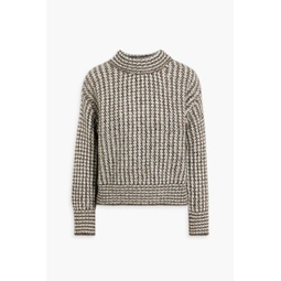 Amy jacquard-knit merino wool and alpaca-blend turtleneck sweater