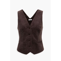 Thelma cotton-corduroy vest