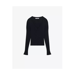 Milou V-Neck Silk Sweater