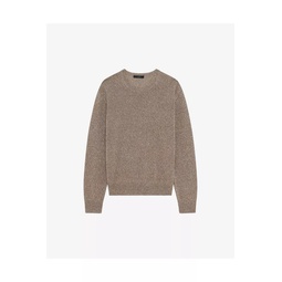 Shad Round-Neck Linen-Blend Sweater