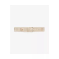 Costa Perforated Leather Belt