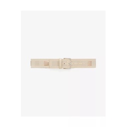 Costa Perforated Leather Belt