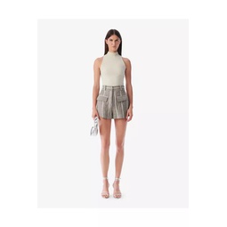 Dorca High-Waisted Striped Shorts