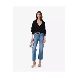 Bruni Cropped Jeans With Raw Edges