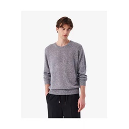 Shad Round-Neck Linen-Blend Sweater