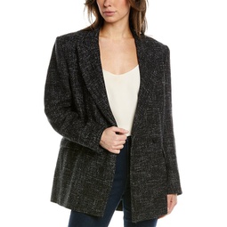 yarita linen-blend jacket