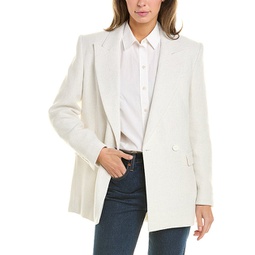 yarita linen-blend jacket