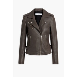 Newhan leather biker jacket