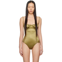 Green Formality Swimsuit 241541F103002