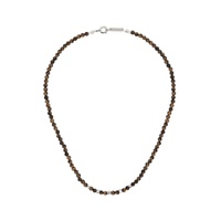 Brown Snowstone Necklace 231600M145002
