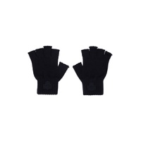 Navy Blaise Fingerless Gloves 232600M135007