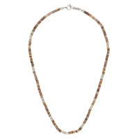 Beige Perfectly Man Necklace 241600M145012