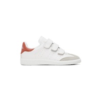 White   Orange Sneakers 231600F128006