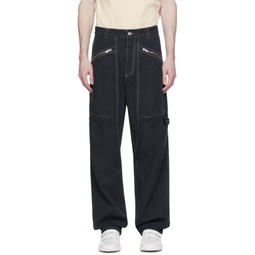 Black Farker Trousers 241600M191007