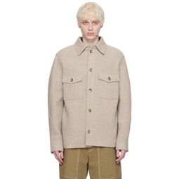 Beige Kervon Jacket 241600M180015