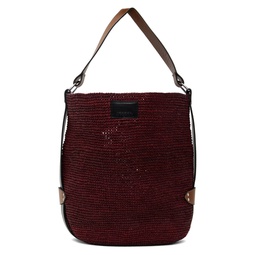 Burgundy Bayia Tote 241600F049017