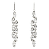 Silver Crystal Earrings 232600F022023