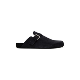 Black Mirvinh Slip On Loafers 241600M231001