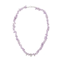 Purple Beaded Necklace 231600M145005