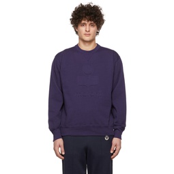 Purple Mike Sweatshirt 221600M204009