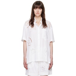 White Bilya Shirt 241600F109004