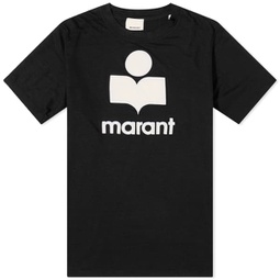 Isabel Marant Karman Large Logo T-Shirt Black