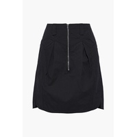 Hera pleated cotton mini skirt