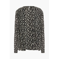 Midway printed fil coupe silk and Lurex-blend blouse