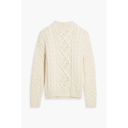 Macey cable-knit merino wool sweater