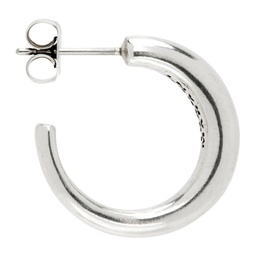 Silver Ring Man Single Earring 241600M144003