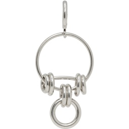 Silver Boucle Single Earring 232600F022025