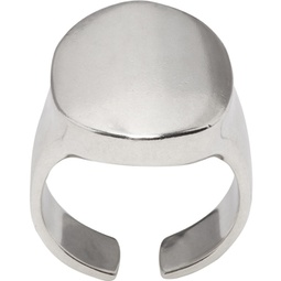 Silver Open Band Signet Ring 232600F024000