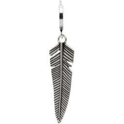 Silver Graphic Single Earring 232600M144001