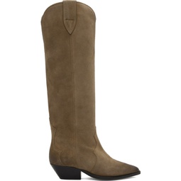 Taupe Dunvee Boots 231600F115000