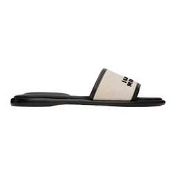 Off-White & Black Vikee Sandals 231600F124022