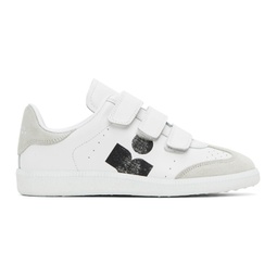 White & Gray Beth Sneakers 232600F128006
