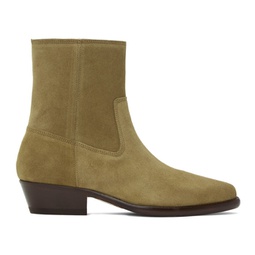 Taupe Delix Boots 241600M228000