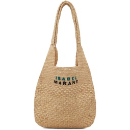 Beige Medium Praia Tote 241600F049008