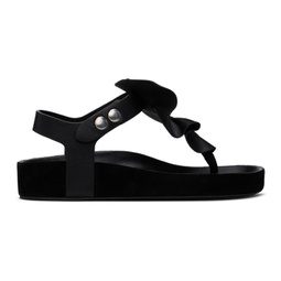 Black Isela Sandals 241600F124021