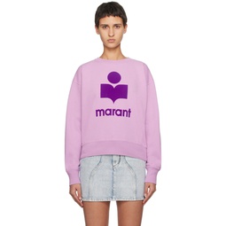Purple Mobyli Sweatshirt 241599F098003