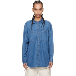 Blue Verane Shirt 241599F109019