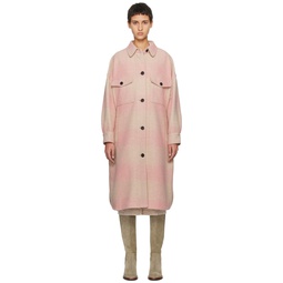 Pink Fontizi Coat 241599F059004