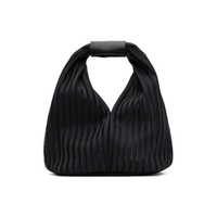 Black Linear Knit 28 Bag 231809F046001