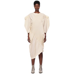 Off White Contract Midi Dress 241809F054002