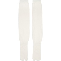 White Twining Socks 241809F076001