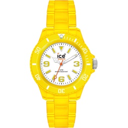 Ice-Watch Mens NE.YW.B.P.09 Neon Collection Clear Yellow Plastic Watch