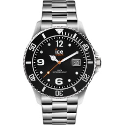 Ice-Watch - ICE Steel Black Silver - Wristwatch with Metal Strap