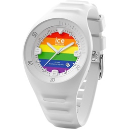 Ice-Watch - P. Leclercq Rainbow - White Mens Watch with Silicone Strap - 017596 (Medium)